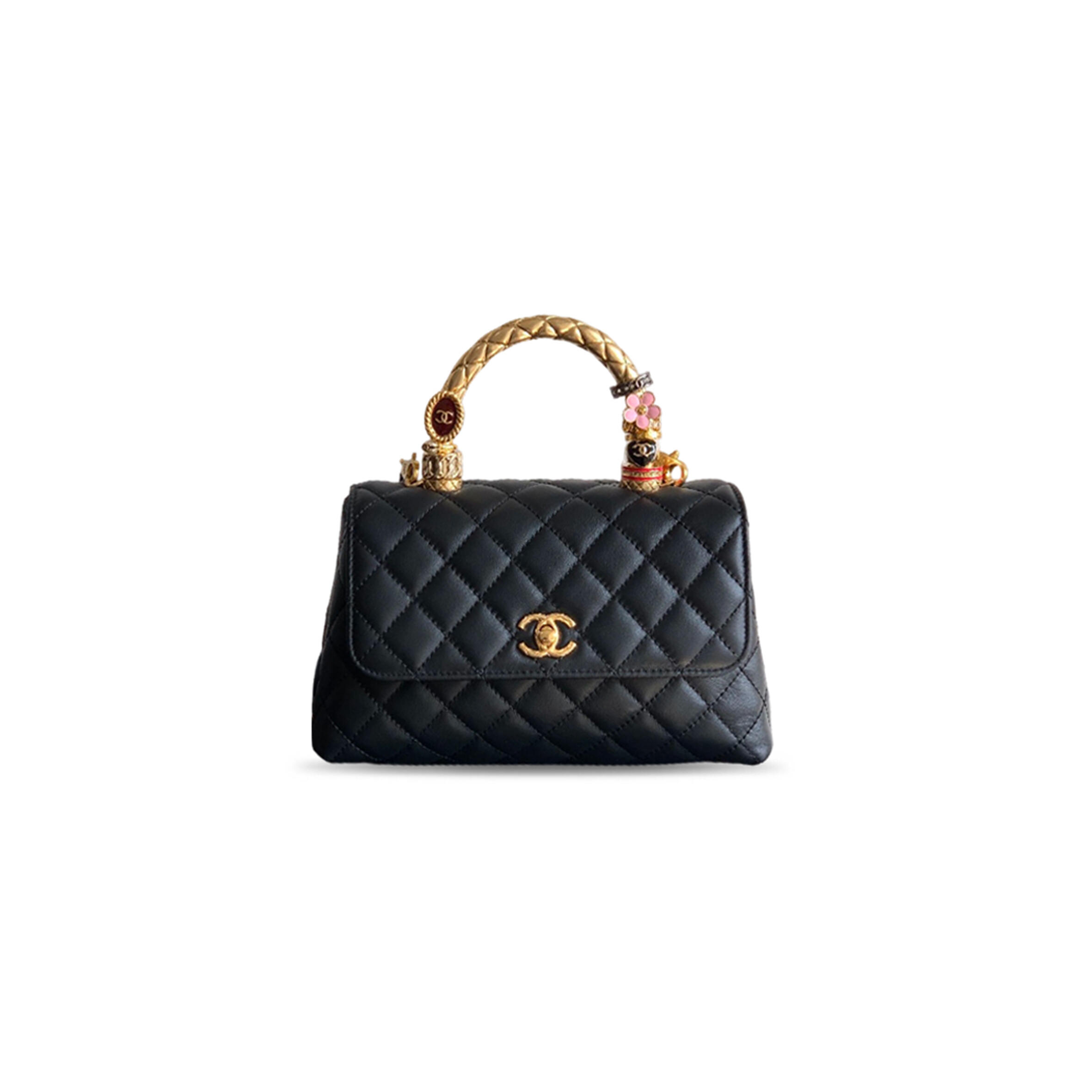 CHANEL FLAP HANDBAG AS2215 (23*14*8cm)